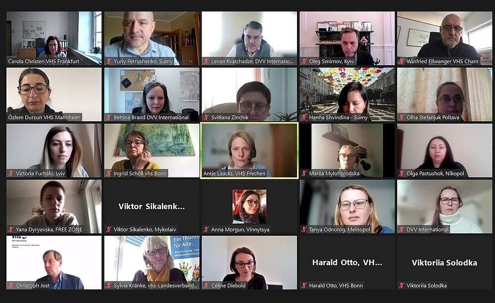 adult education, ukraine